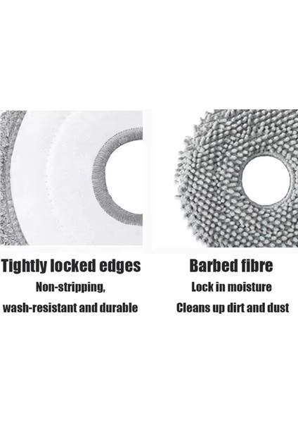 Dreame Bot L20 L20ULTRA X20 Pro Mop Pad Yedek Parçaları Kendini Temizleyen Robot Süpürge ve Mop Bezi Aksesuarları (Yurt Dışından) modelleri