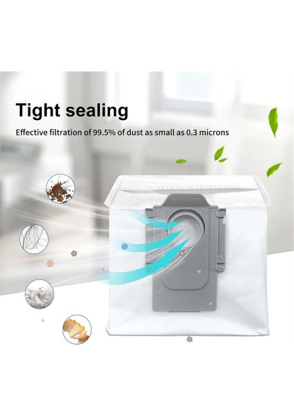 Roborock S8 Pro Ultra Robot Süpürge Ana Yan Fırçalar Hepa Filtreler Toz Torbaları Paspas Pedleri Aksesuarlar Kiti (Yurt Dışından) modelleri