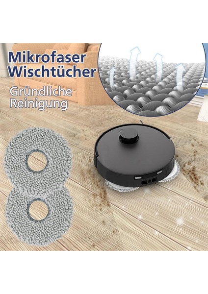 Ecovacs Deebot T30 Omni / T30 Pro Omni / T30 Max Elektrikli Süpürge Ana Yan Fırça Hepa Filtreler Toz Torbaları (Yurt Dışından) fırsatları