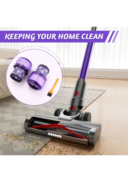 Dyson V10 Hafif Sürüm Dijital Ince / SV18 Temiz Kablosuz Elektrikli Süpürge Filtresi Için Yıkanabilir Büyük Filtre Ünitesi (Yurt Dışından) fırsatları