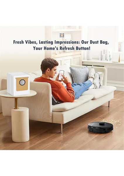 Eufy L50, L60 / L60 Hibrit Kendiliğinden Boşaltma Istasyonu, Elektrikli Süpürge Kir Atma Torbaları Için 16 Paket Vakum Toz Torbası Yedeği (Yurt Dışından) modelleri