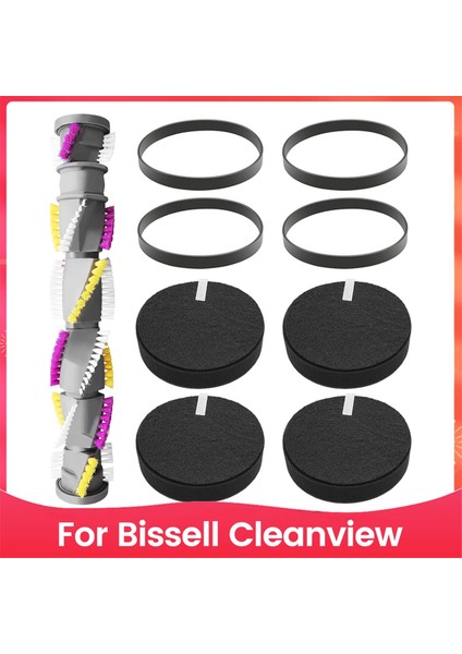 Bissell Cleanview Swivel Pet 2252 2254 2486 2253 2254 2258 3197 Elektrikli Süpürge Parçaları Için Yedek Fırça Kayışları Filtreleri (Yurt Dışından)