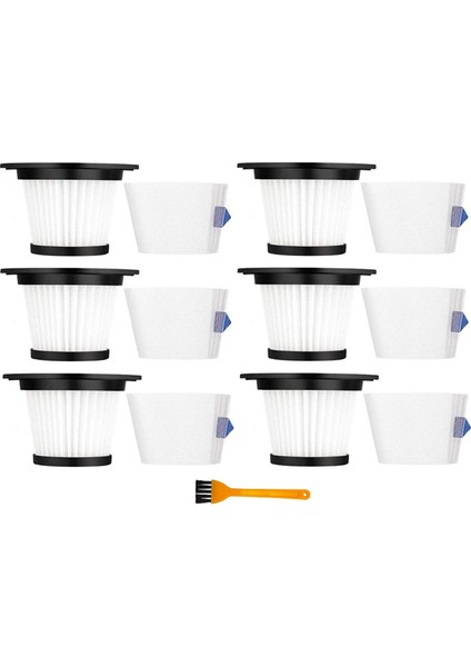 Orfeld V20 Inse N6 / Moosoo K17 Kablosuz Elektrikli Süpürge Hepa Filtreleri Aksesuarları Için Vakum Yedekleri (Yurt Dışından)