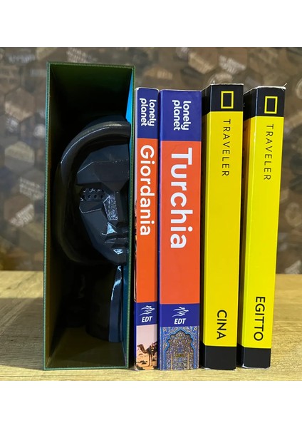 Squid Game Front Man Yönetici Figür Kitap Dekoru Kitap Tutucu 20 cm