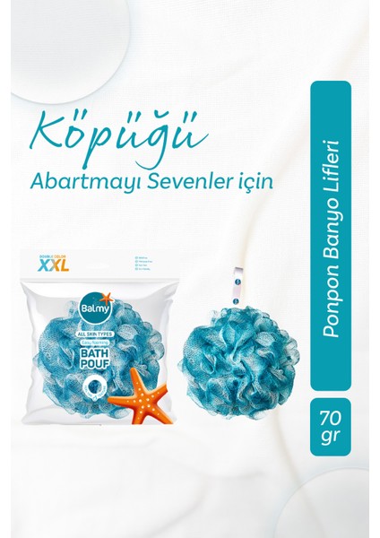 Banyo Lifi Xxlarge Yeşil-Beyaz