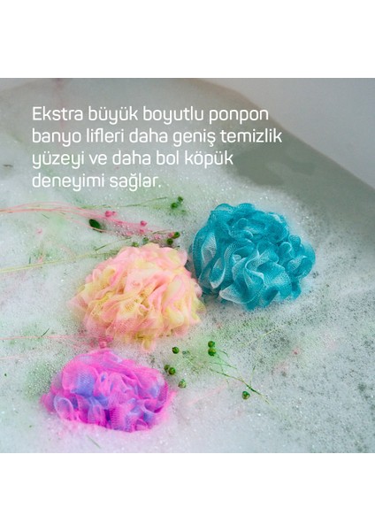 Banyo Lifi Xxlarge Yeşil-Beyaz