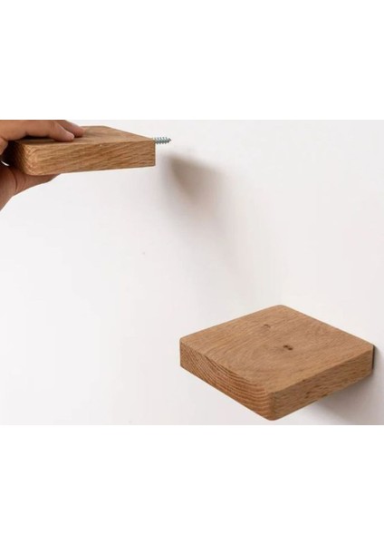 Doğal Ahşap Çok Amaçlı Tekli Raf fiyatları