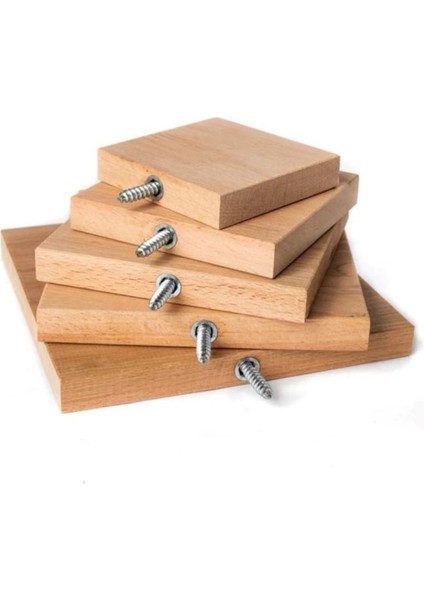 Doğal Ahşap Çok Amaçlı Tekli Raf fırsatları