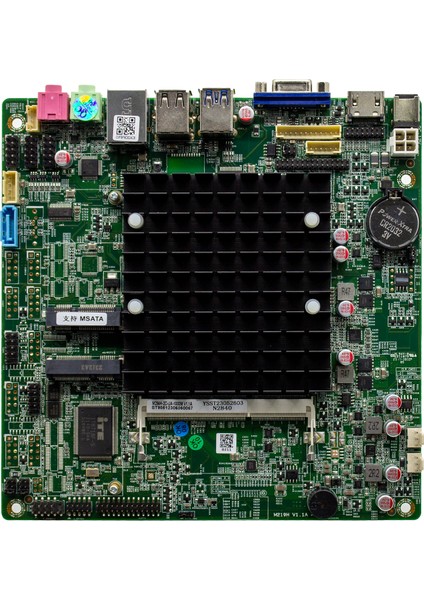 M284H-2C Intel Celeron N2840 Fansız Endüstriyel Mini Itx
