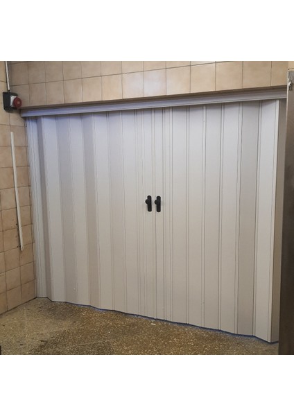 Beyaz Renkli Camsız 12 mm - Çift Kanat - En 144 cm * Boy 211 cm Akordiyon Kapı fiyatları