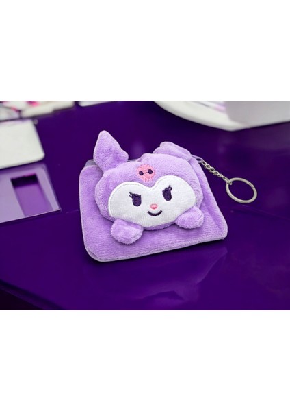 Kuromi Peluş Cüzdan& Anahtarlık