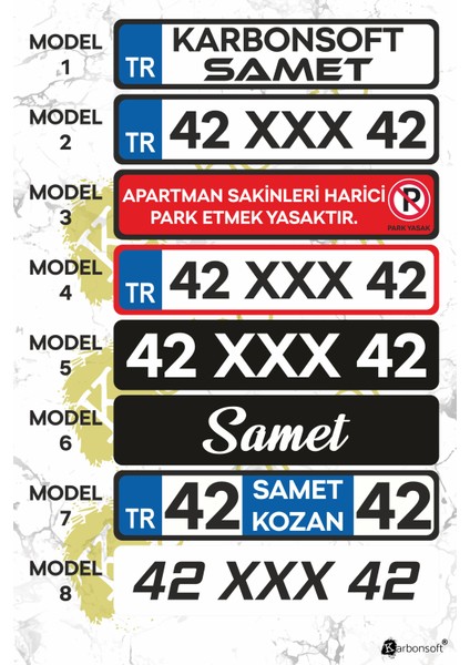 Kişiye Özel Ahşap Dekor Plaka, Karavan Arkası, Otopark, Araba Plaka, Isimli Plaka, Aksesuar Plaka