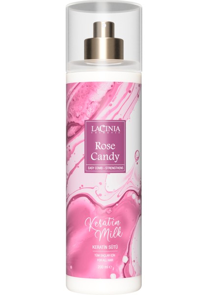 Keratin Sütü - Rose Candy 200 ml