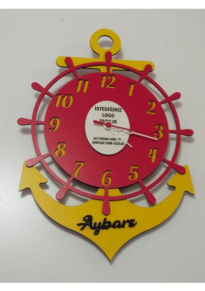 ÇAPA Duvar Saati Kişiye Özel