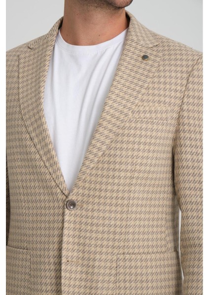 Kareli Erkek Blazer Spor CEKET-1449 modelleri