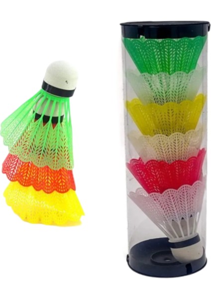 Badminton Topu 6 Adet Plastik Başlı