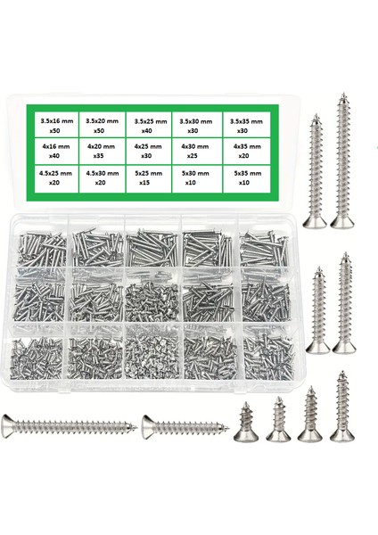 GSV455 Galvanizli Sunta Vida Seti Çantalı 455 Parça
