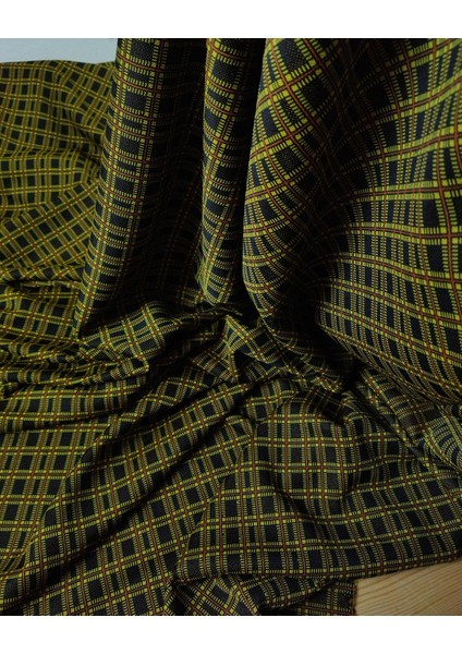 Sentetik Örme Kahve Sarı Renklerde (En 160 cm x Boy 215 Cm)