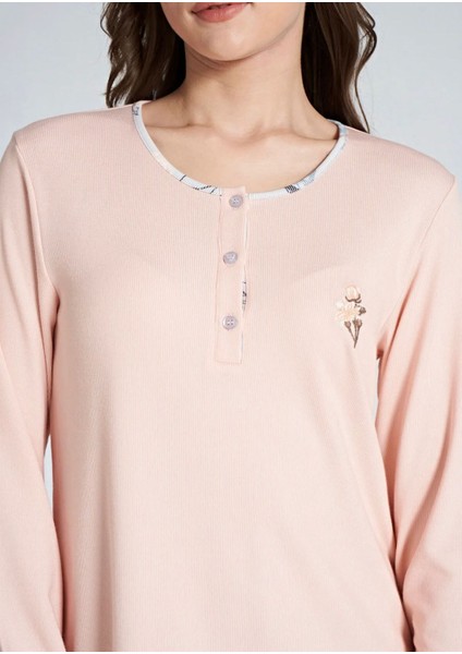 Kadın Uzun Kol Büyük Beden Pijama Takımı fiyatları