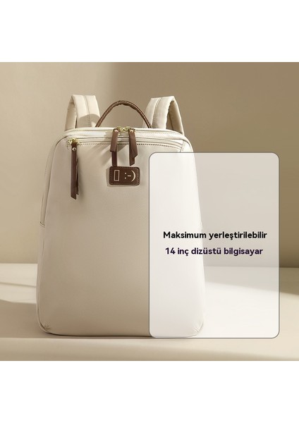 Kadınların Bilgisayarının Yeni Hafif Çantası, Oxford Çantasının Arka Paketi Büyük Kapasitet Arka Paketi (Yurt Dışından)