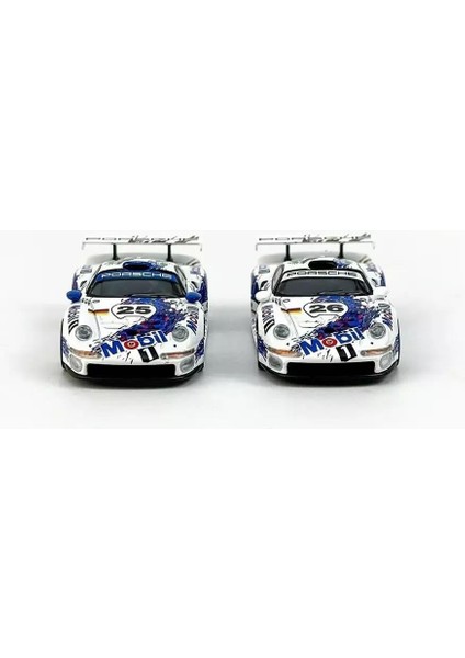 1/64 Porsche 911 Gt1 2- Car Set 24H Le Mans 1996 #25 & #26 fiyatları