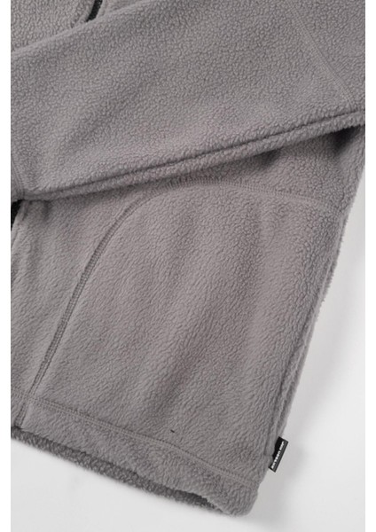 Riffen Erkek Dik Yaka Fermuarlı Sweatshirt Açık Gri modelleri