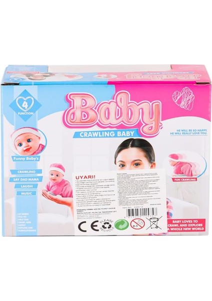 Nessiworld 3359-12 Emekleyen Sesli Bebek -Toysan Oyuncak indirimleri