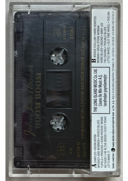 John Lee – Hooker Boom Boom Kaset fiyatları