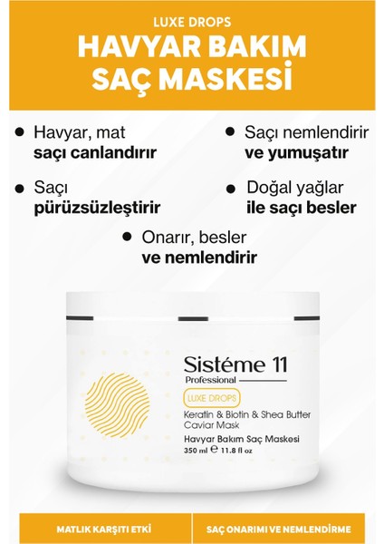 Havyar Maske 350 ml 8684091009559