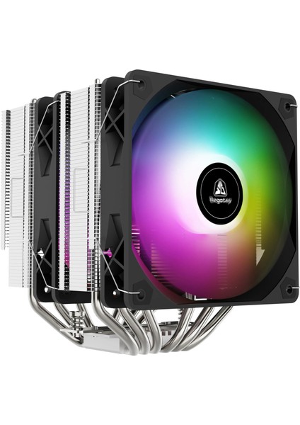 Segotep Fz6 Pro Siyah 2X120MM Argb Hava Soğutucu