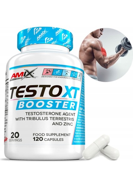 Performance Tribulus+Maca+Arginine+Daa Aspartic Acid Testoxt Booster 120 Caps