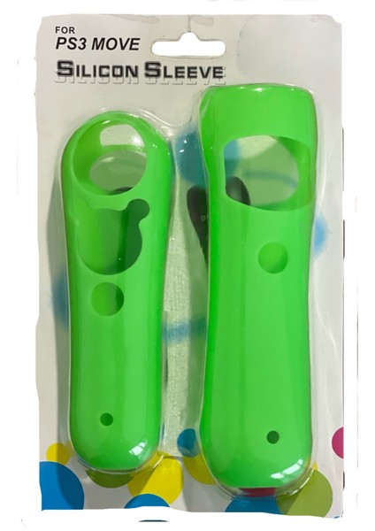 Playstation Move Controller Uyumlu Silikon Kılıf Yeşil (PS4/PS3 UYUMLU)