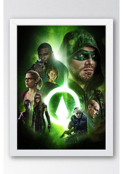Arrow Çerçeveli Tablo - Poster Tablo