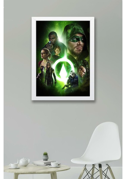 Arrow Çerçeveli Tablo - Poster Tablo