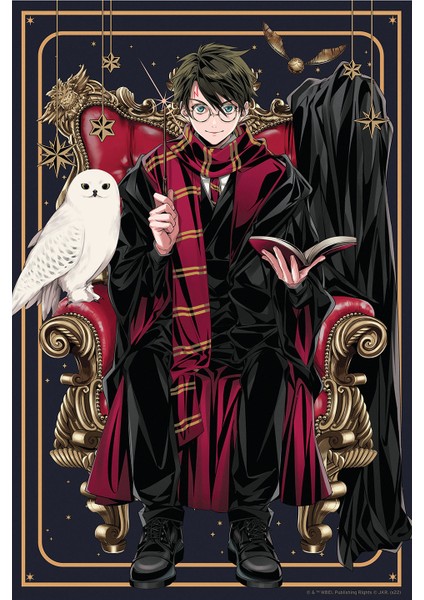 Harry Potter Metal Kutu Puzzle 300 Parça 35605