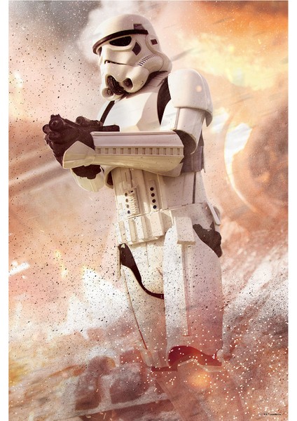 Star Wars Storm Trooper Metal Kutu Puzzle 300 Parça 35578