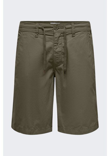 Onsloc Shorts 0157 Shorts Erkek Olive Night Şort - OS22029213