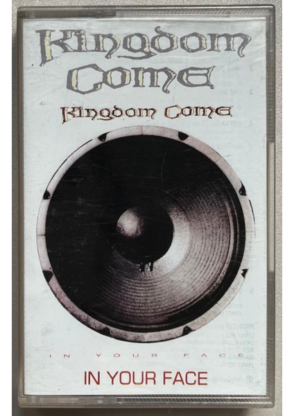 Kingdom Come In Your Face Kaset (Orjnal 1989 Dönem Türk Baskı Kaset)