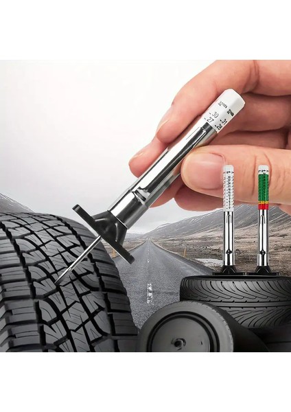 Oto Lastik Diş Arası Derinlik Ölçüm Kumpası
