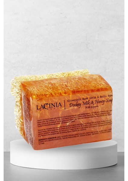 Doğal Kabak Lifli Eşek Sütlü & Ballı Sabun 130 gr Yüz ve Vücut Bakımı Için Etkilidir modelleri