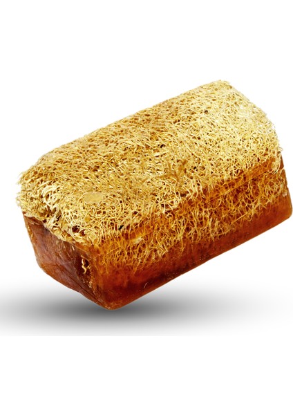 Doğal Kabak Lifli Ballı & Sütlü Sabun 130 gr Yüz ve Vücut Bakımı Için Etkilidir