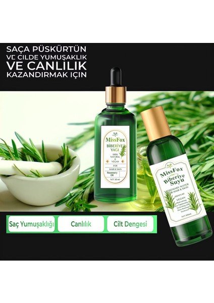 Biberiye Suyu ve Biberiye Yağı Saf Saç Toniği ve Yağı modelleri