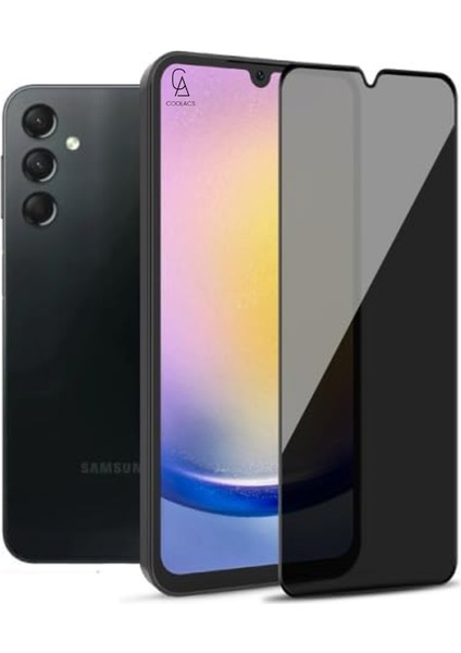 Samsung Galaxy A25 Uyumlu Köşe Dolgulu Anti Shock Telefon Kılıfı ve Hayalet Privacy Ekran Koruyucu fırsatları