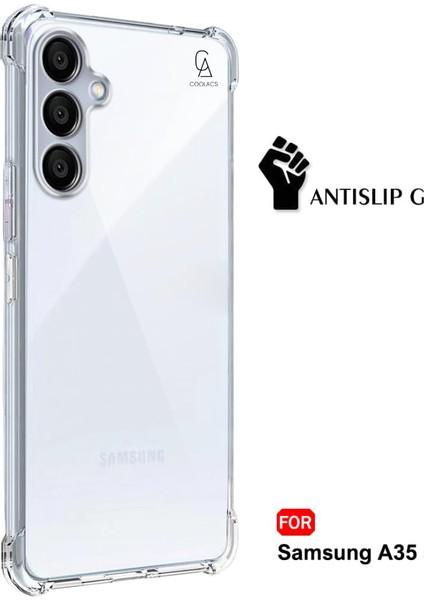 Samsung Galaxy A35 Uyumlu Köşe Dolgulu Anti Shock Telefon Kılıfı ve Hayalet Privacy Ekran Koruyucu fiyatları