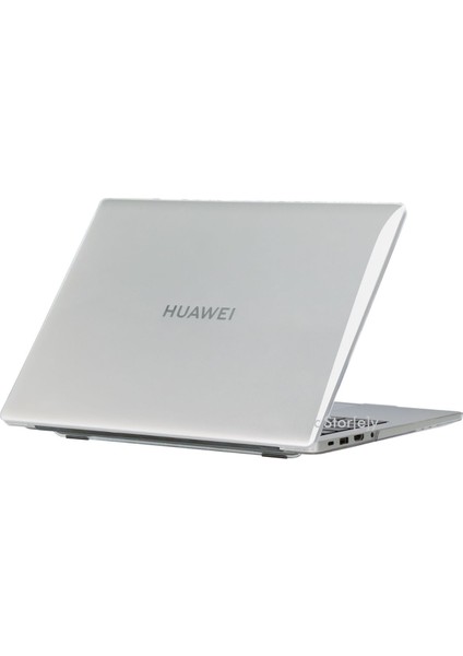 Huawei Matebook 14 Kılıf (2024 Yılı) ile Uyumlu Kristal Parlak Iz Yapmaz Koruyucu Kılıf