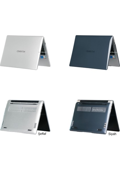 Huawei Matebook 14 Kılıf (2024 Yılı) ile Uyumlu Kristal Parlak Iz Yapmaz Koruyucu Kılıf indirimleri