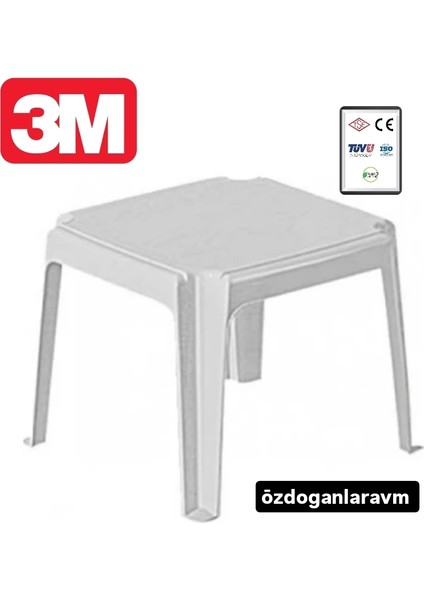 3m Havuz -Deniz Şezlong Sehpa 4 Adet
