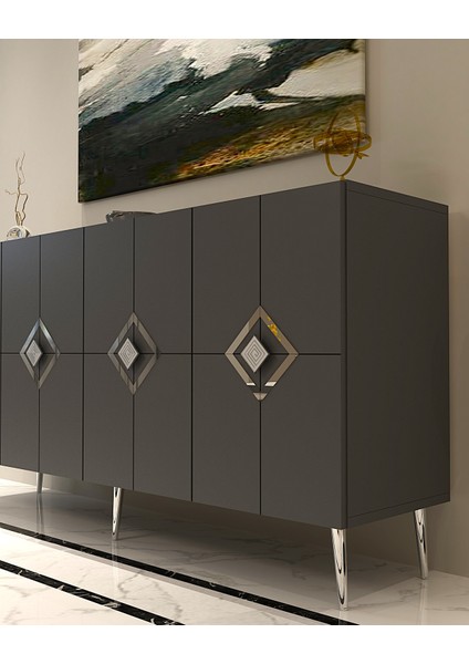 Robberct (KB150) Konsol Antrasit-Gümüş modelleri