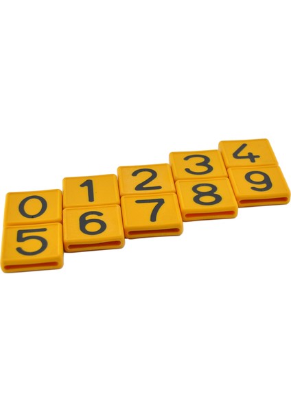 Boyun Askı Numaratörü 0-9 Set