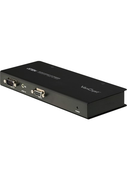 VE500T 300 mt VGA To Cat 1280X1024 VGA Ses Verici Ünitesi Sinyal Uzatma Cihazı